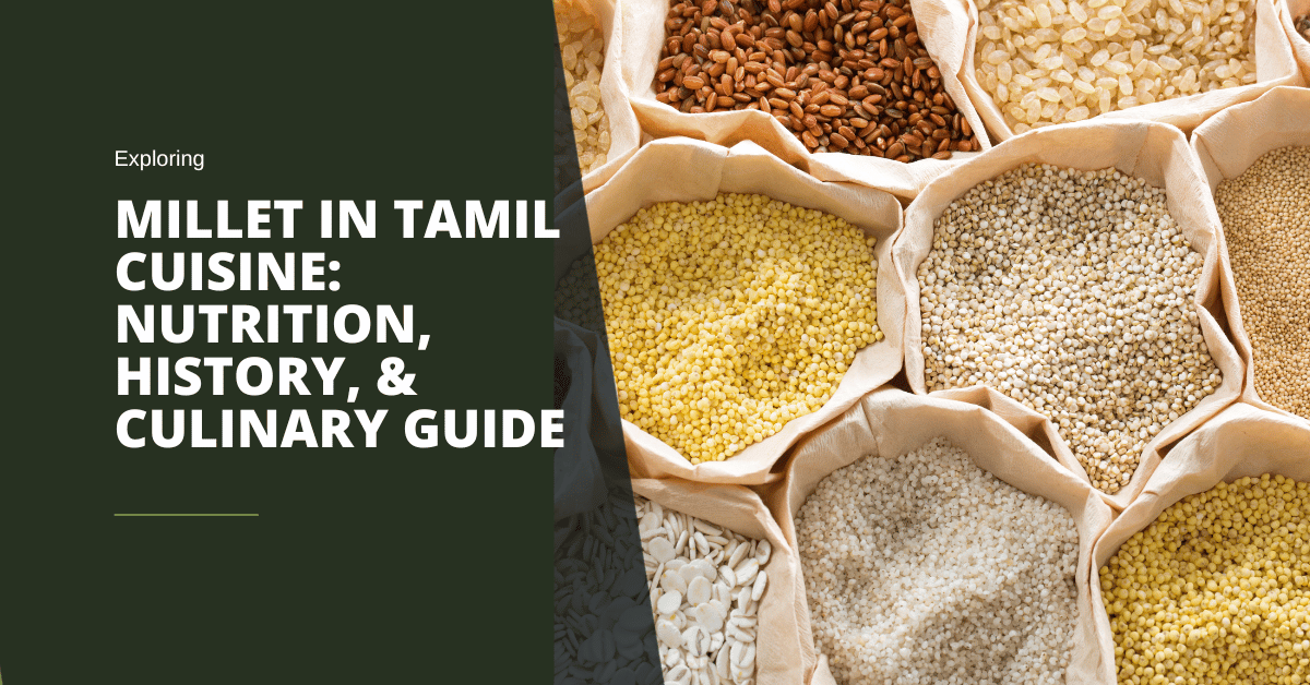 Exploring Millet in Tamil Cuisine Nutrition, History, & Culinary Guid