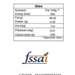 Premium A2 Cow Ghee (Bilona Ghee-Curd Churned)