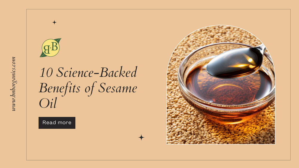 10 Science-Backed Benefits of Sesame Oil