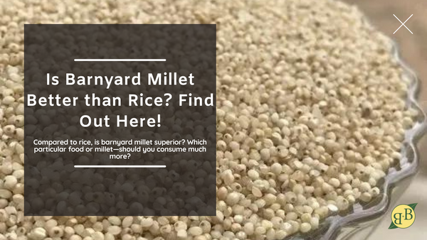 Is Barnyard Millet Better than Rice? Find Out Here! – B&B Organics
