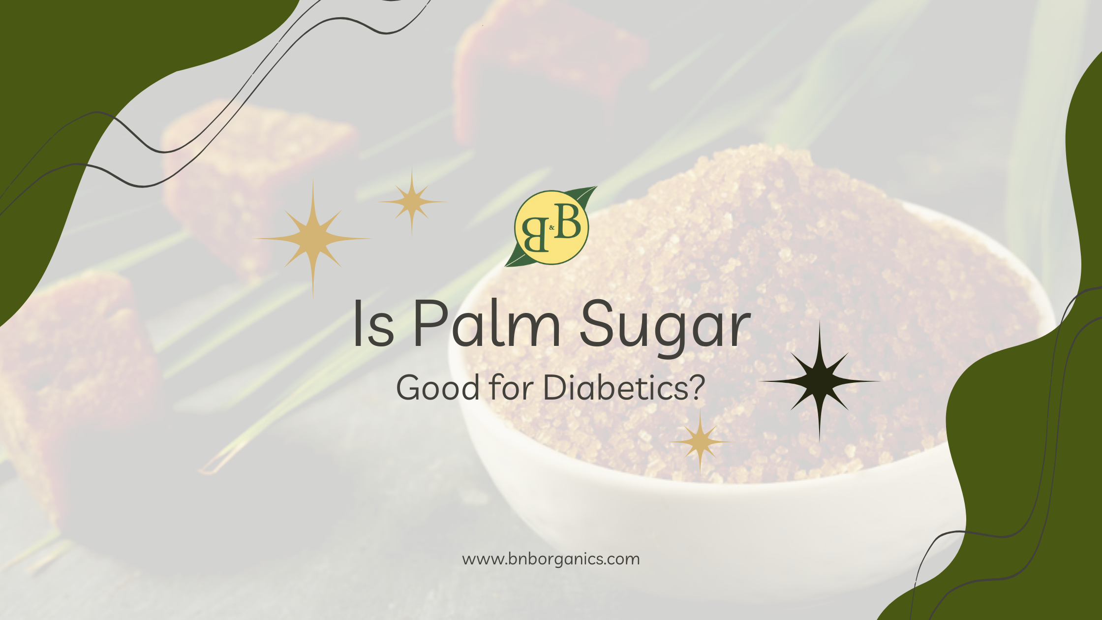 Is Palm Sugar Good for Diabetics? B&B Organics