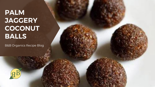 Palm Jaggery Coconut Balls