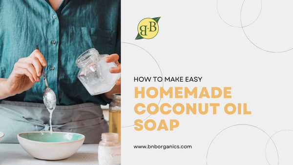 How To Make Easy Homemade Coconut Oil Soap Bandb Organics 3295