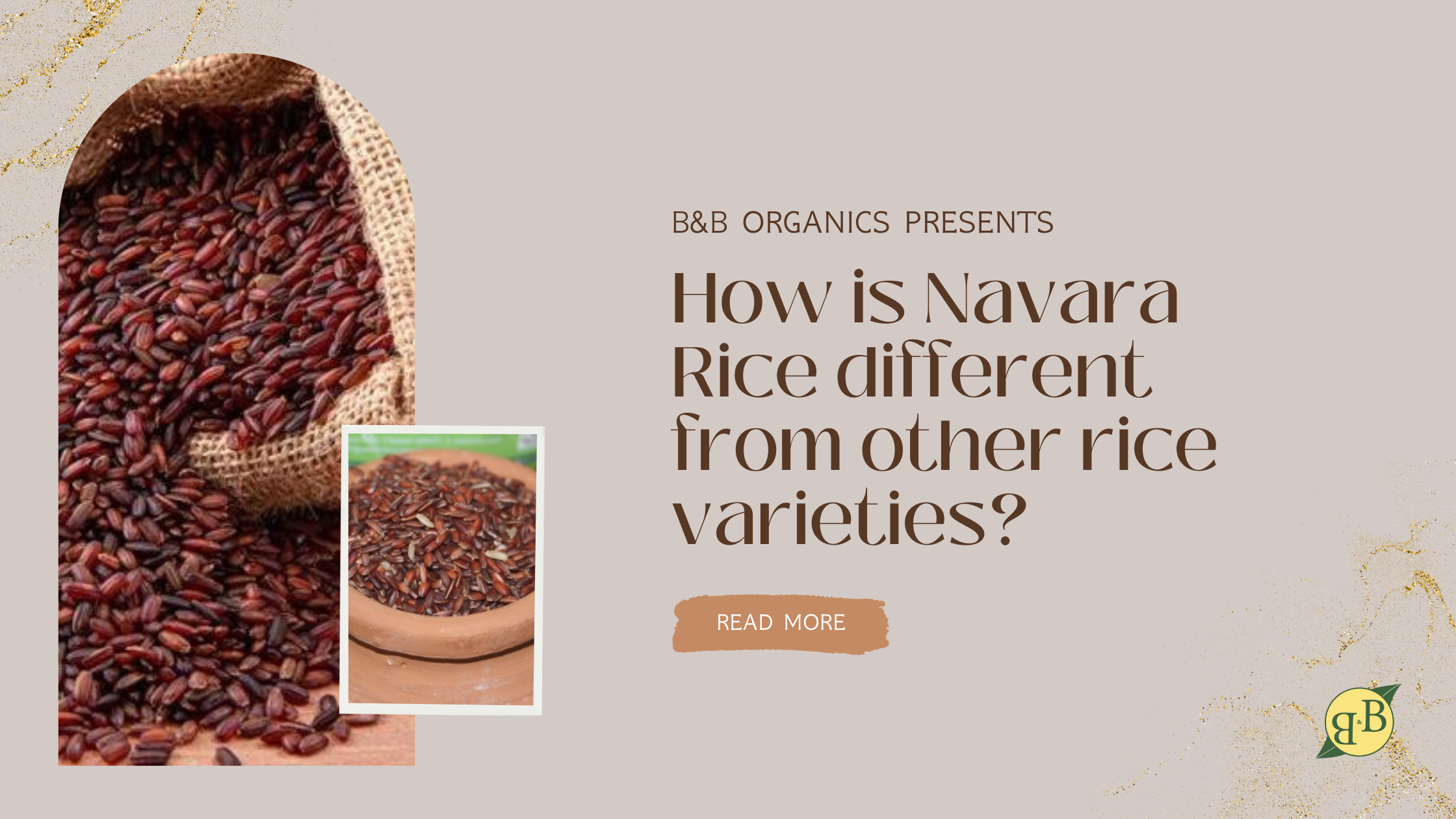 How is Navara Rice different from other rice varieties? – B&B Organics