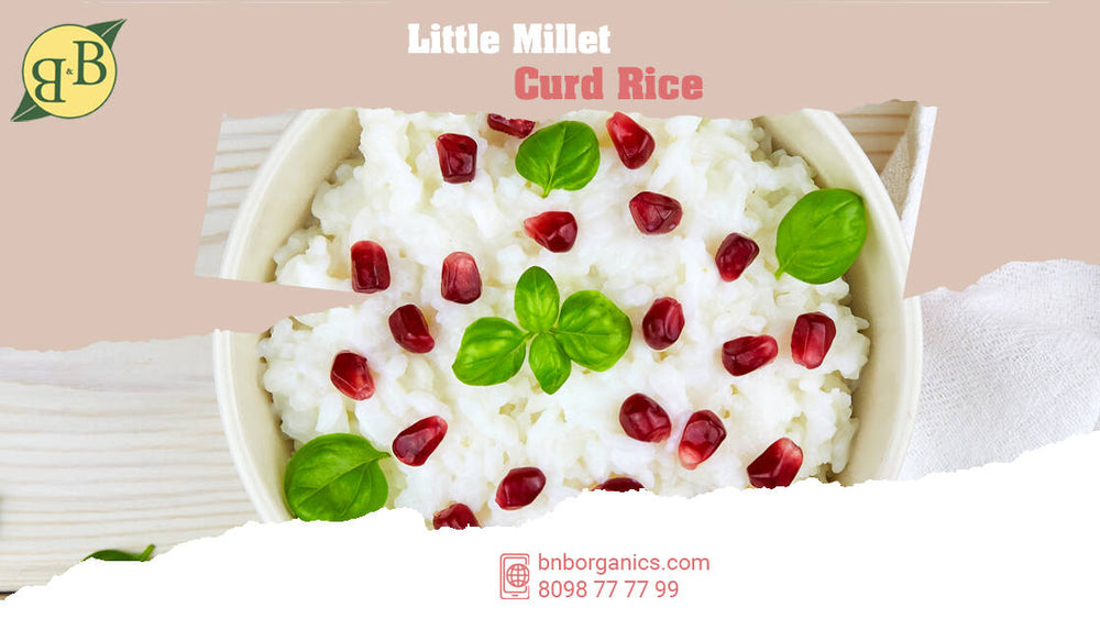 Small Curl Rice Little millet curd rice – B&B Organics
