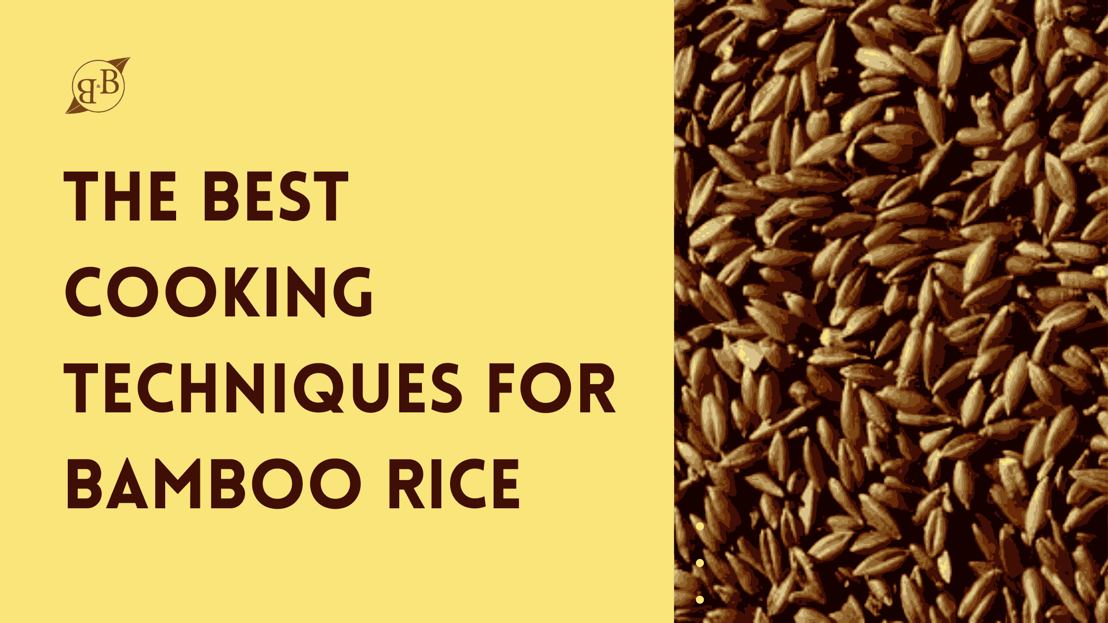 The Best Cooking Techniques for Bamboo Rice – B&B Organics