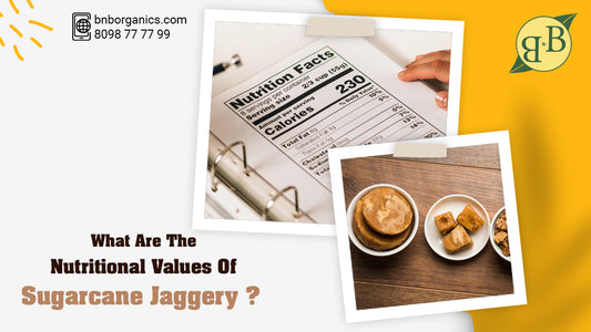What are the nutritional values of sugarcane jaggery?