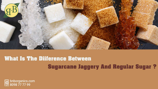 What is the difference between sugarcane jaggery and regular sugar?