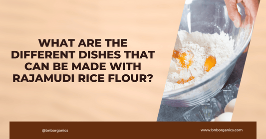 What are the different dishes that can be made with Rajamudi Rice flour?