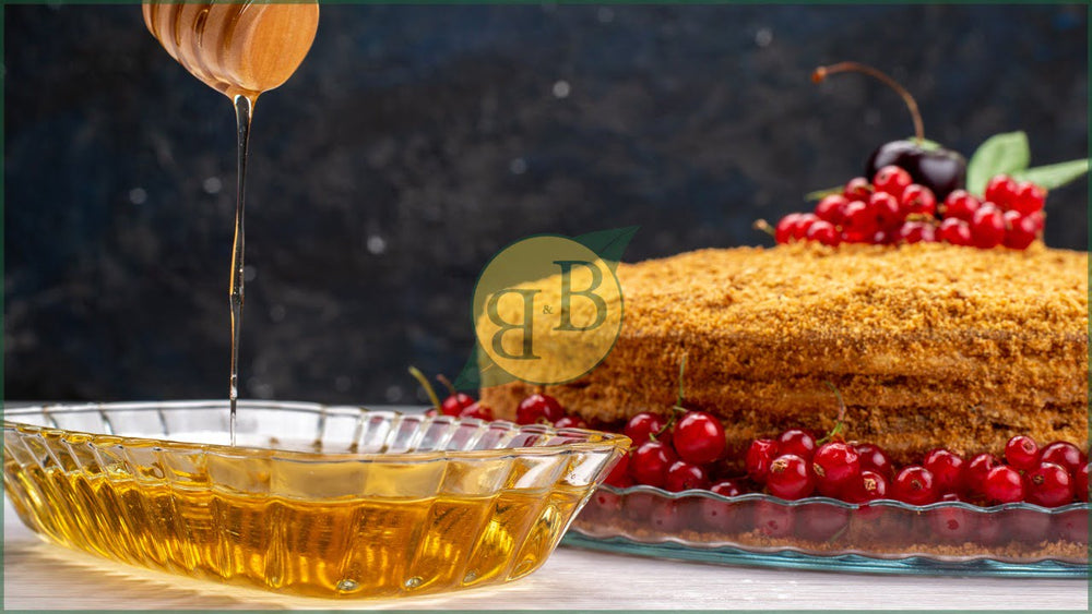 Christmas Cake with Traditional Sugar and Wheat Flour