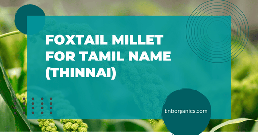 Foxtail Millet (Known As Tinnai in Tamil)