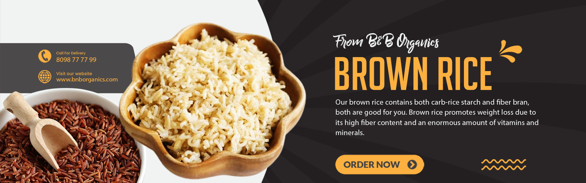 Buy Brown Rice From B&B Organic at an Affordable Price – B&B Organics