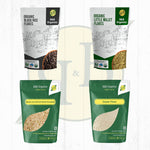 Gut friendly Gluten-free combo - Jowar flour(500gms), black rice flakes(500gms), little millet flakes(500gms), hand-pounded brown rice(1kg)