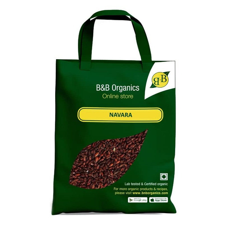 B&B Organics Navara Rice | Premium Njavara Rice from Kerala