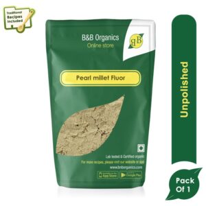 Naturally Pearl Millet Flour (Bajra Flour & Sajjalu) - Rich in Nutrients & Fibre