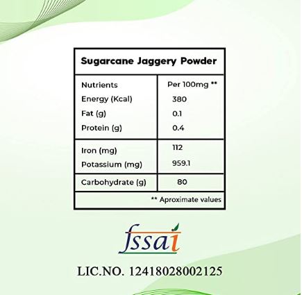 Sugarcane Jaggery Powder / Nattu Sakkarai/ powdered jaggery