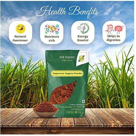 Pure And Natural Organic Sugarcane Jaggery Powder (நாட்டு சக்கரை) – B&B ...